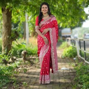 Celebratory: Handloom Banarasi Sarees by Shivkala for Every Celebration