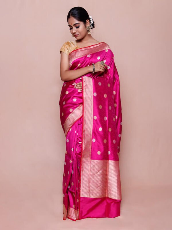 Regal Grace: Elevate Your Ethnic Look with Shivkala’s Katan Silk Sarees